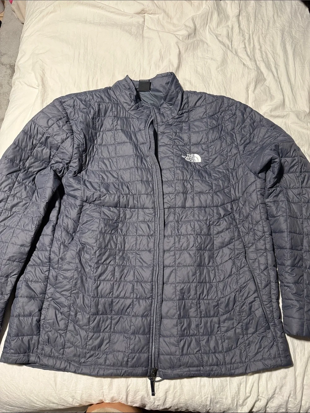 The North Face Quilted Packable Jacket - Slate Blue